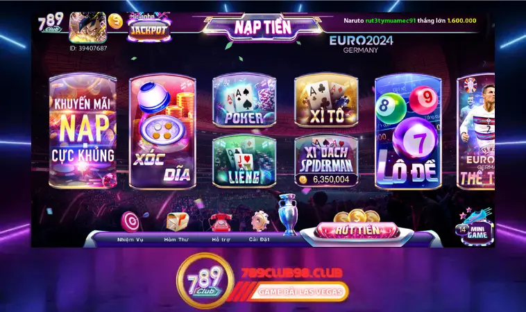 Điểm mặt các game Casino đẳng cấp của 789Club